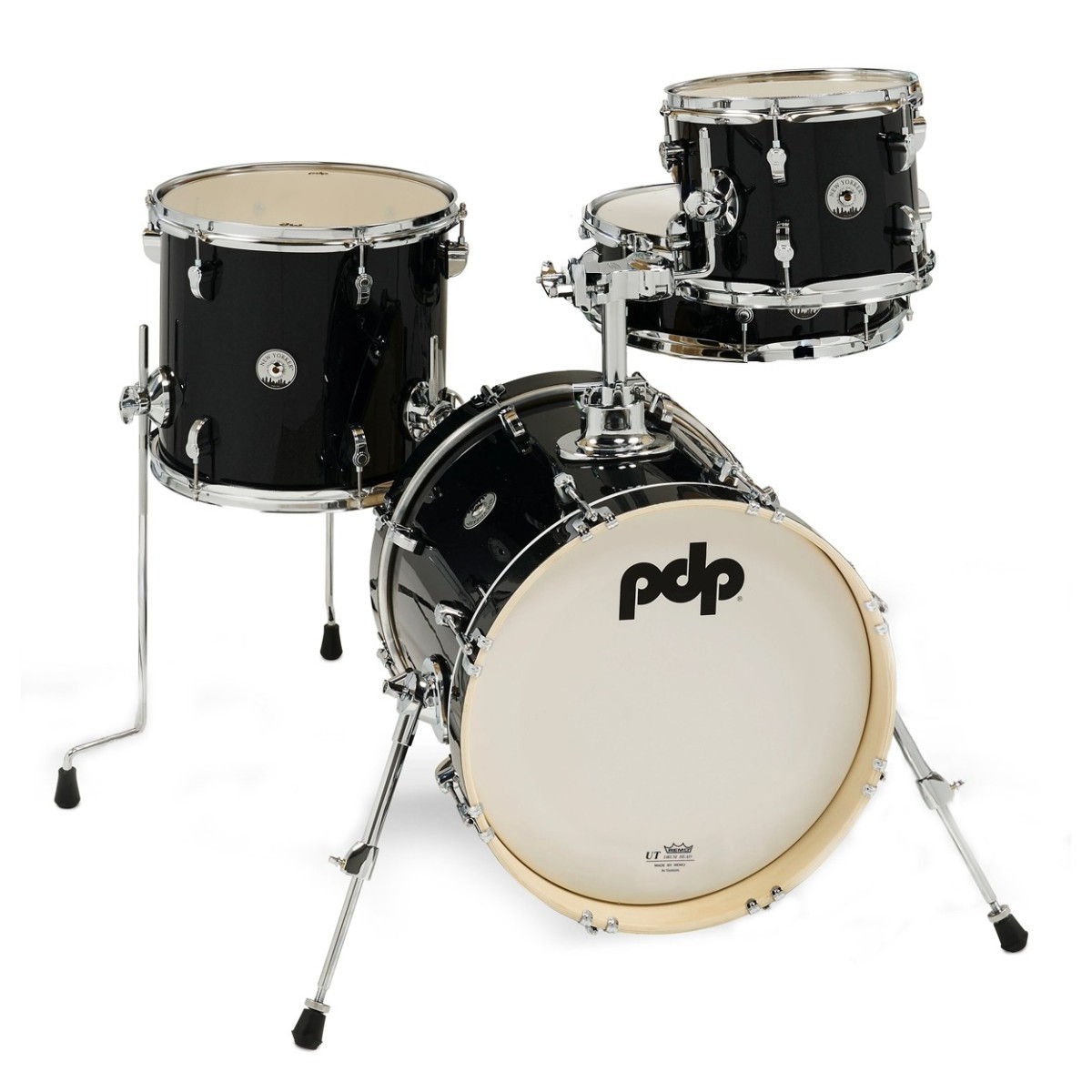 PDP by DW New Yorker 16 4pc Shell Pack Black Onyx Sparkle