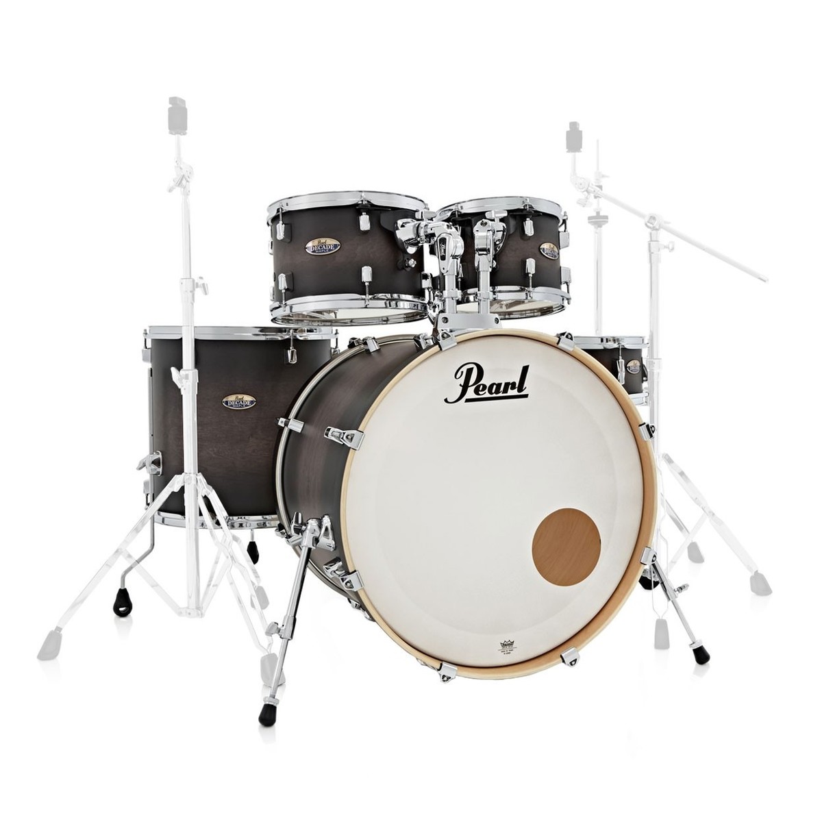 Pearl Decade Maple 22 Am Fusion Shell Pack Satin Black Burst