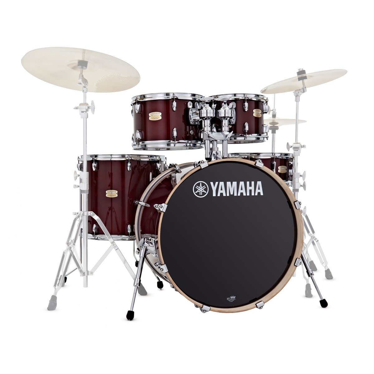Yamaha Stage Custom Birch 22 5pc Shell Pack Cranberry Red