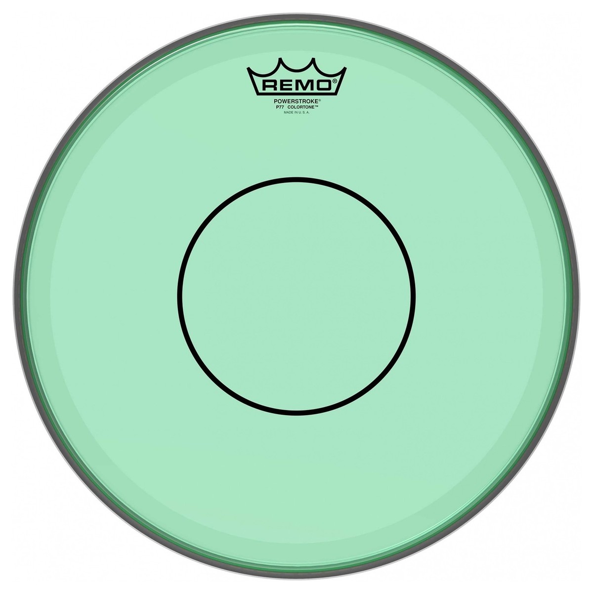 Remo Powerstroke 77 Colortone Green 14 Drum Head
