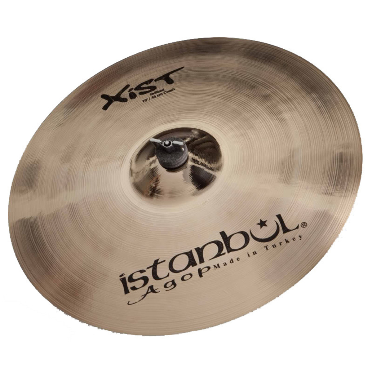 Istanbul Agop Xist 19 Crash Cymbal Brilliant Finish