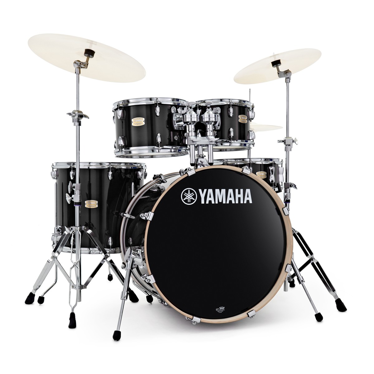 Yamaha Stage Custom 22 5 Piece Shell Pack w/ Hardware Raven Black
