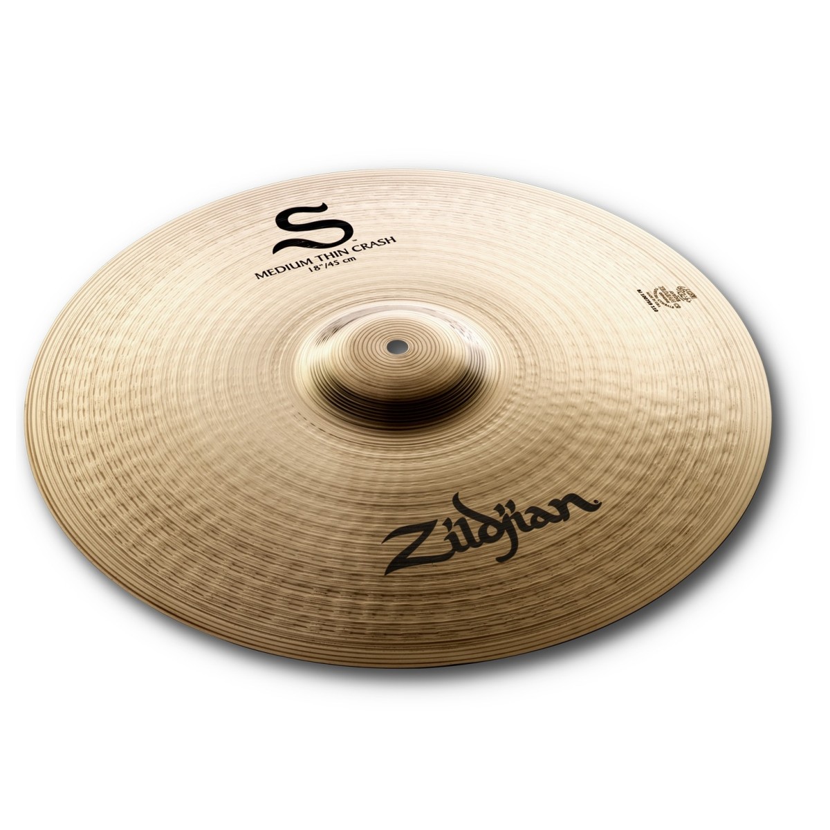 Zildjian S Family 18" Medium Thin Crash Cymbal