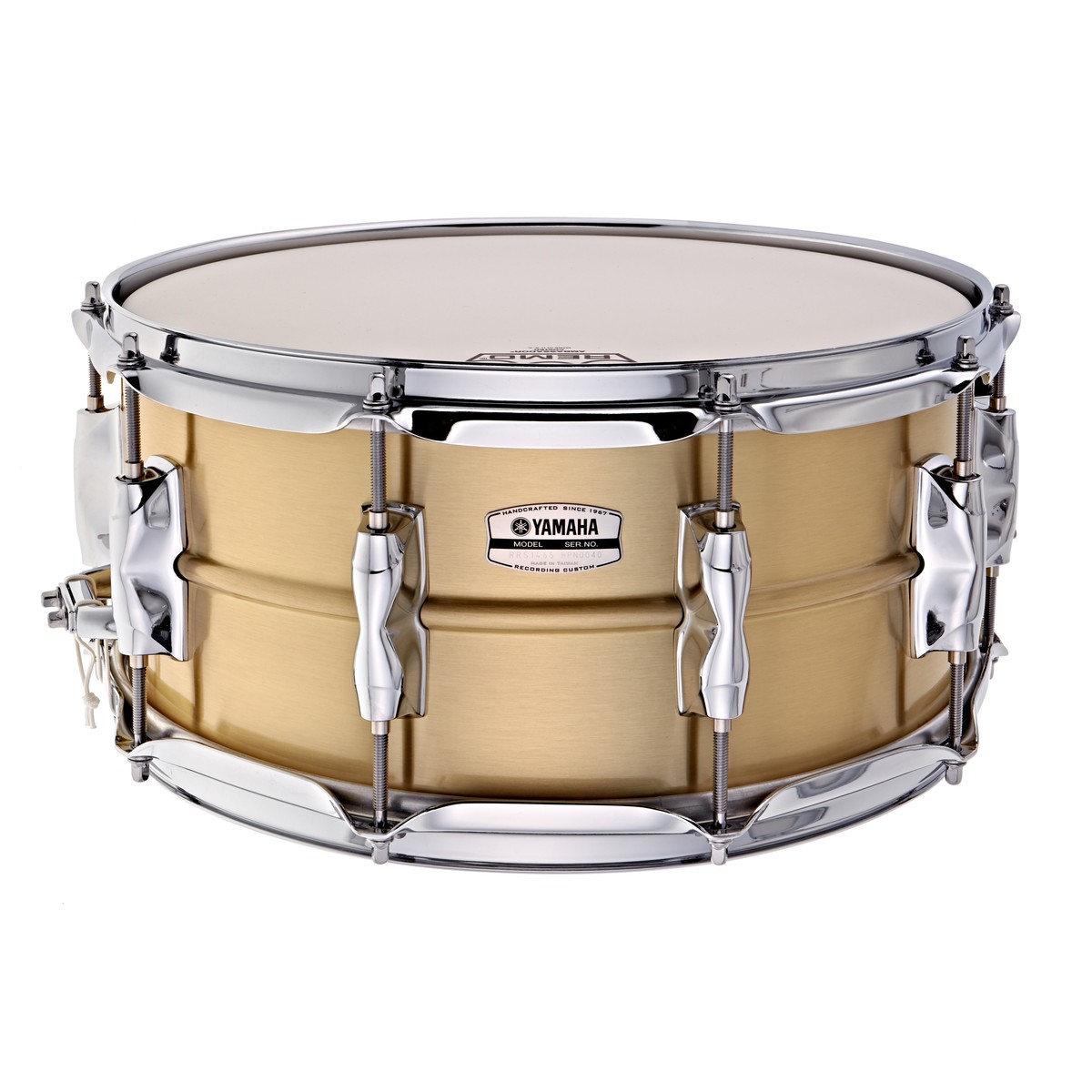 Yamaha Recording Custom 14 x 6.5 Brass Snare Drum