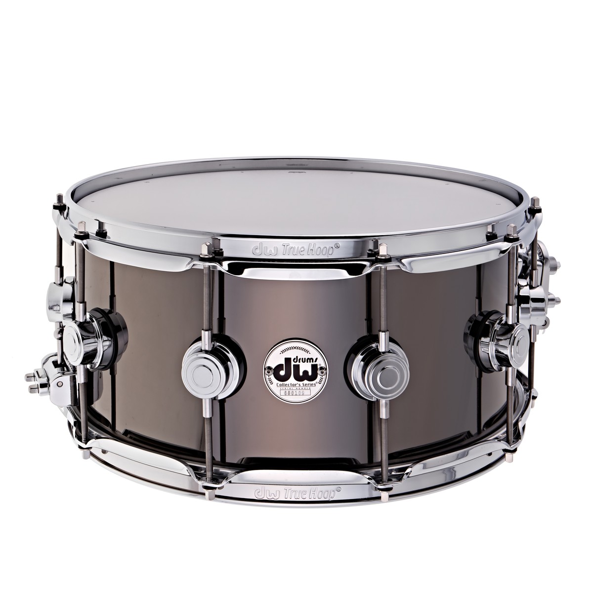 DW Drums Collectors 14" x 6.5" Black Nickel Over Brass Snare Drum