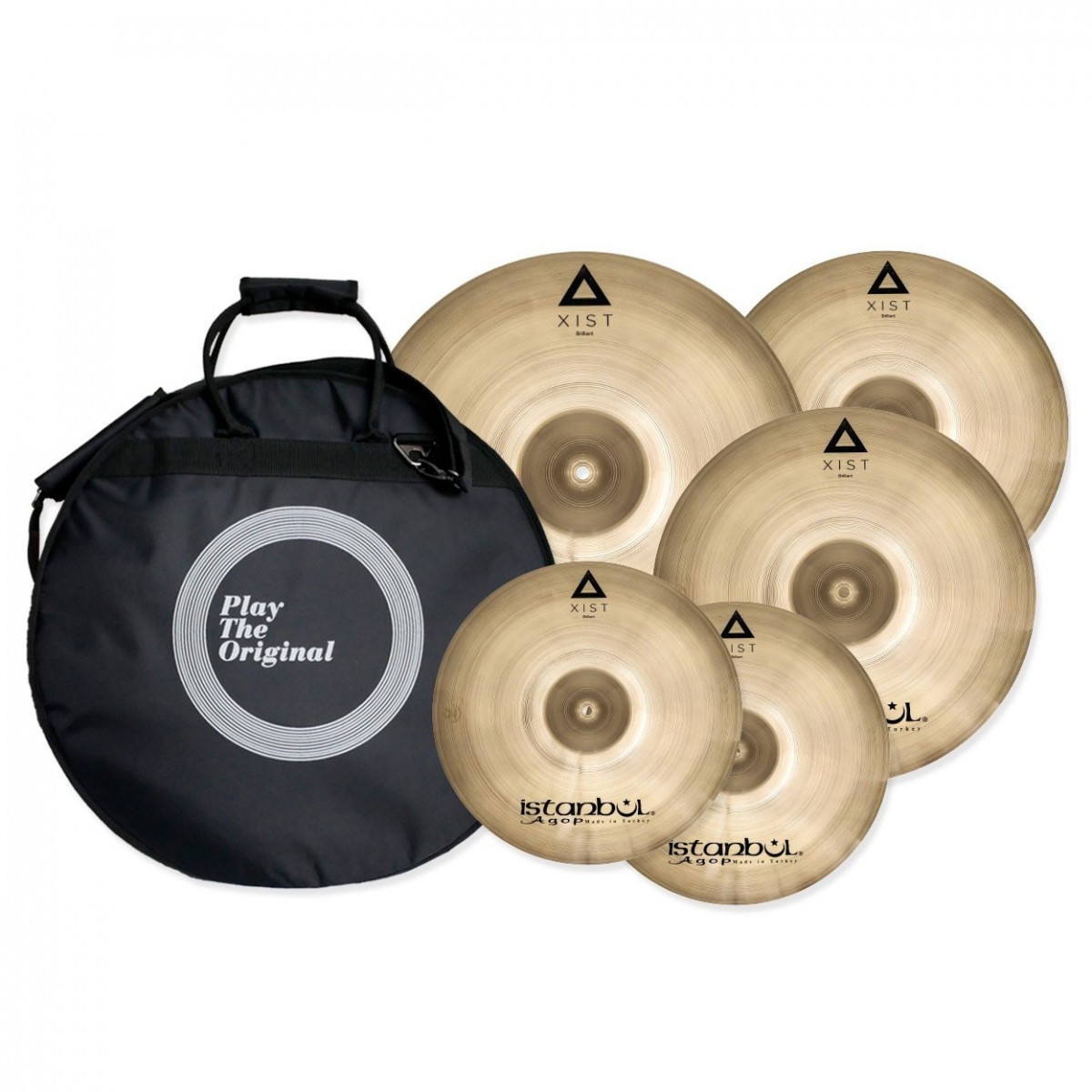 Istanbul Agop Xist XL Brilliant Cymbal Set