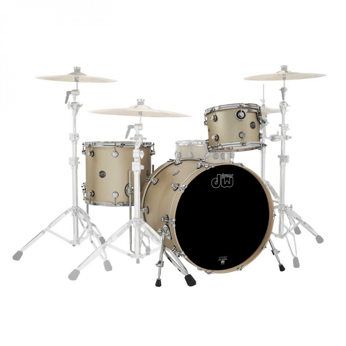 DW Performance 22" 3pc Shell Pack Gold Mist