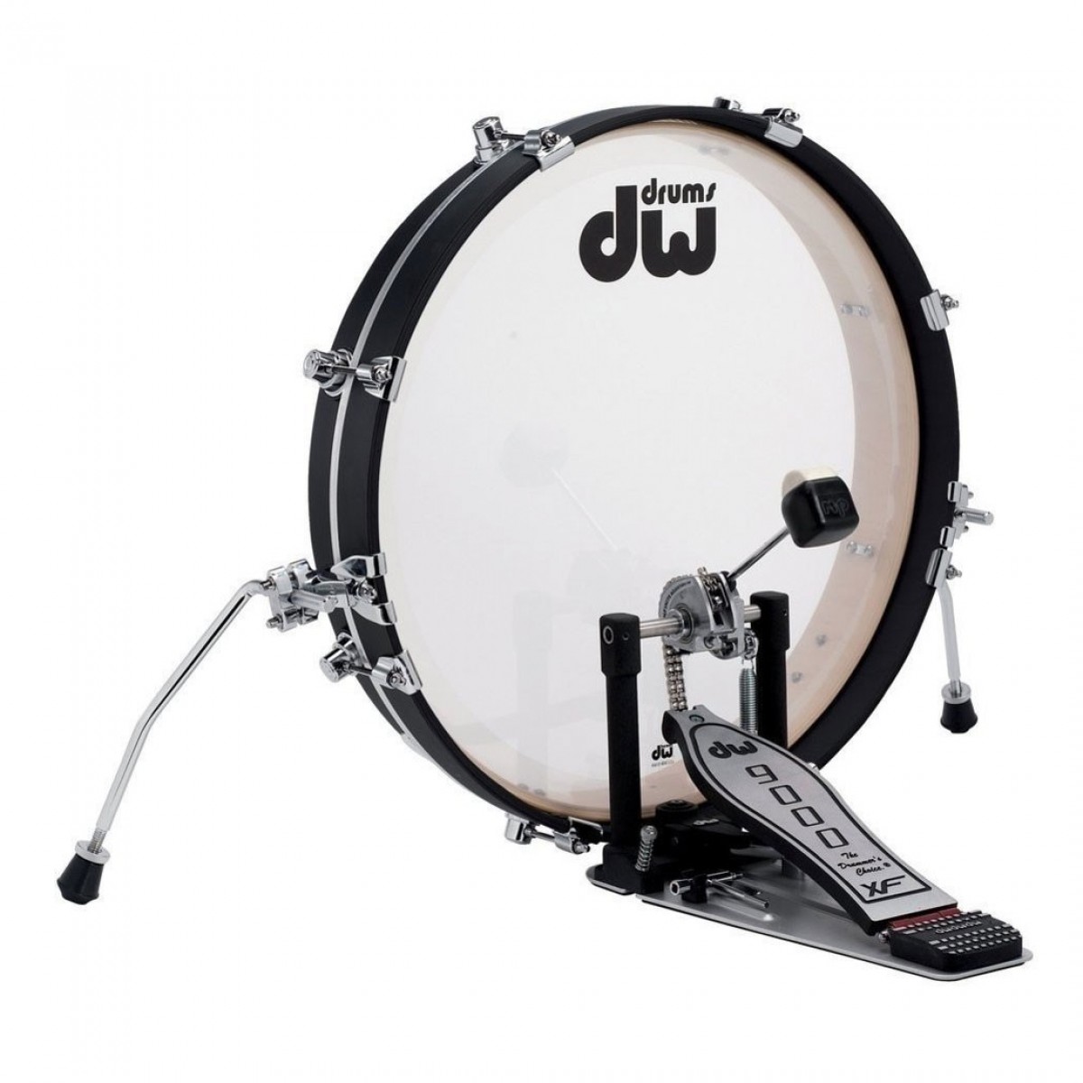 DW 20 Pancake Design Bass Drum with Spurs
