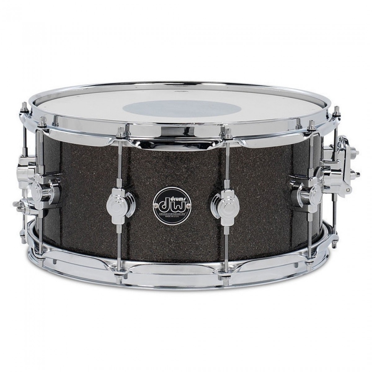 DW Performance Series™ 14x6.5" Snare Drum Finish Ply Pewter Sparkle