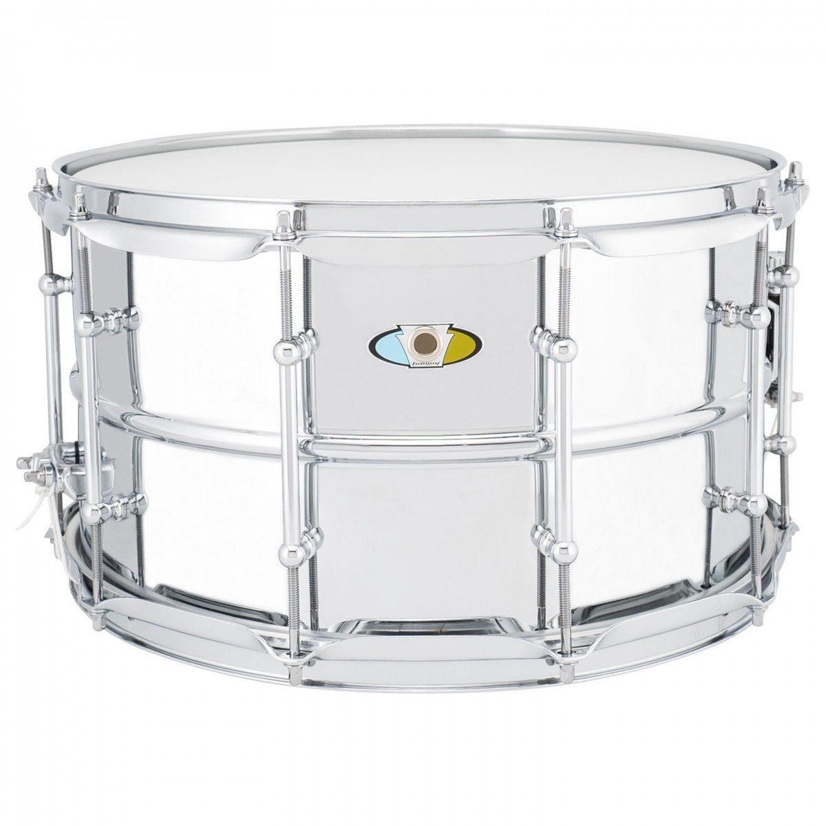 Ludwig Supralite 14 x 8 Beaded Steel Snare Drum