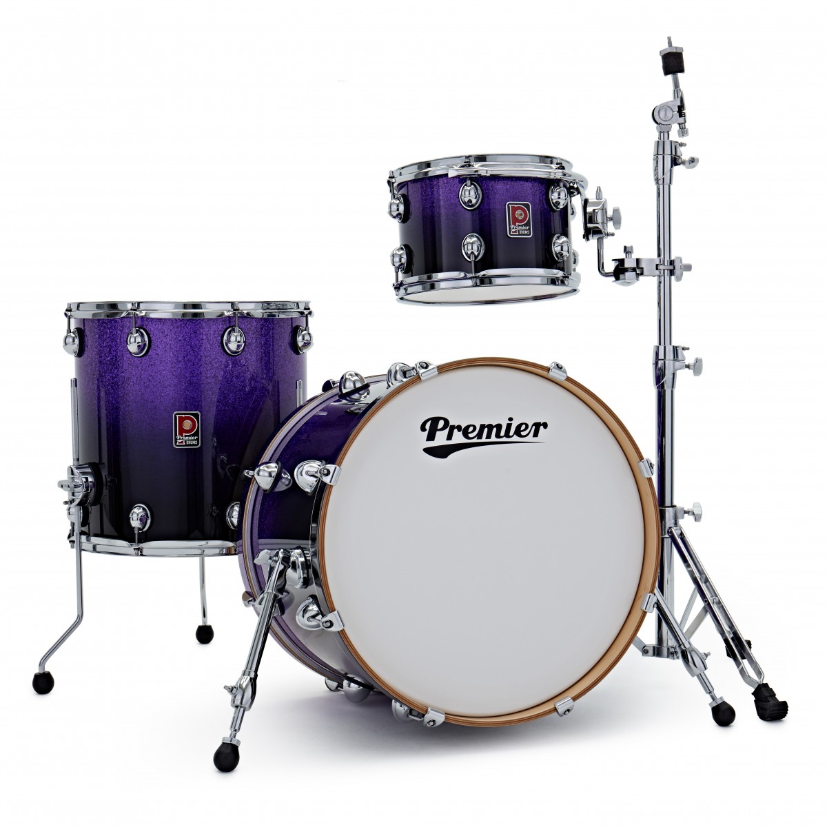 Premier Genista Maple 20" 3pc Shell Pack Purple Fade Sparkle