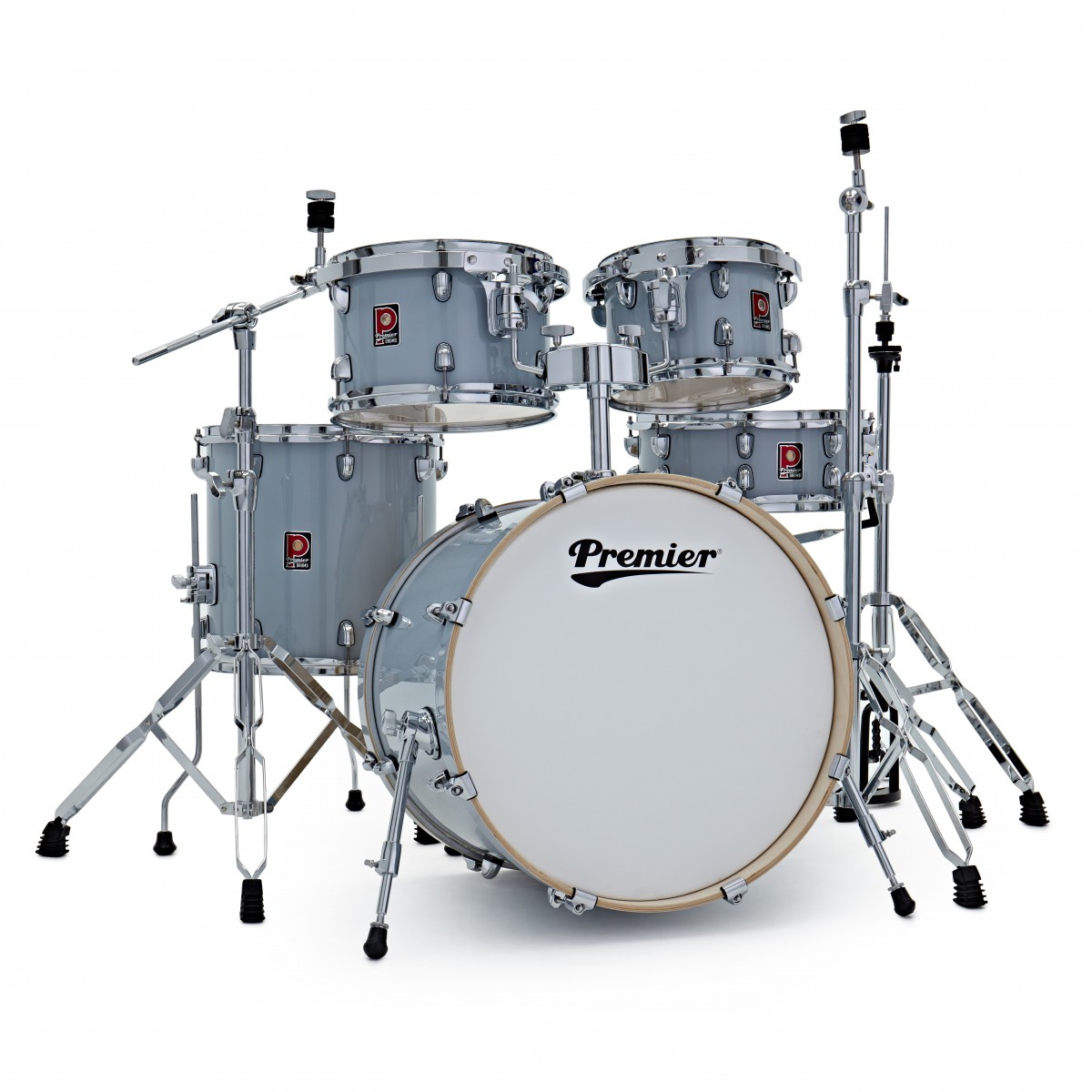 Premier Artist 20" 5pc Drum Kit Steel Grey