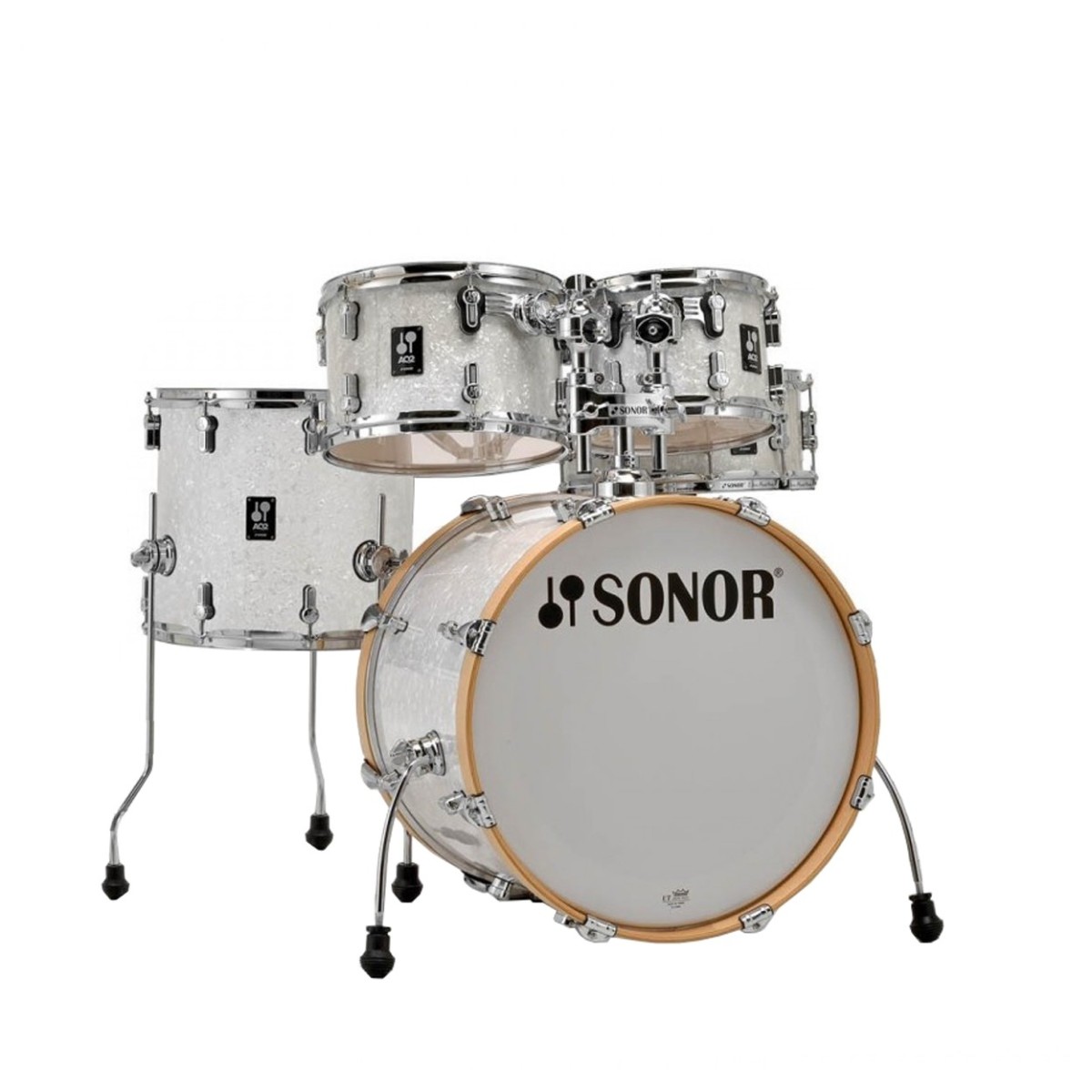 Sonor AQ2 20 5pc Shell Pack White Pearl