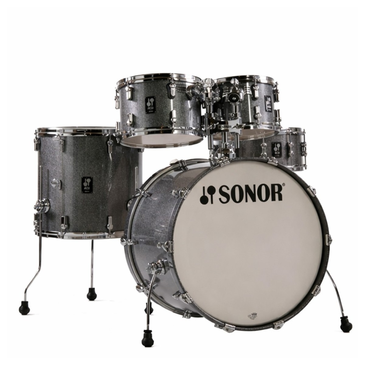 Sonor AQ2 22 5pc Shell Pack Titanium Quartz