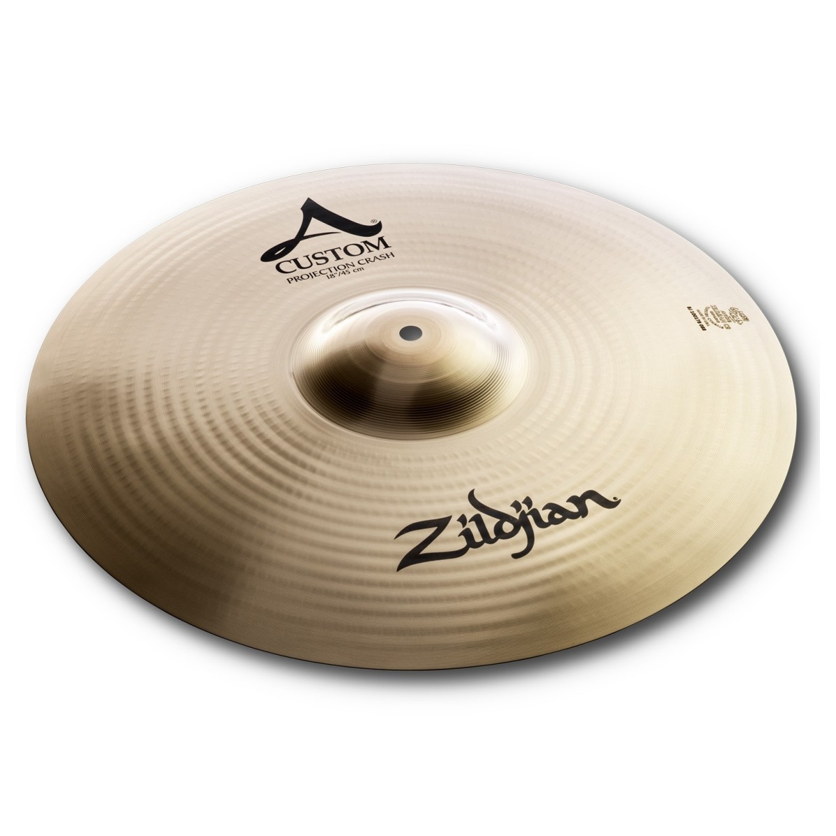 Zildjian A Custom 18 Projection Crash Cymbal Brilliant Finish