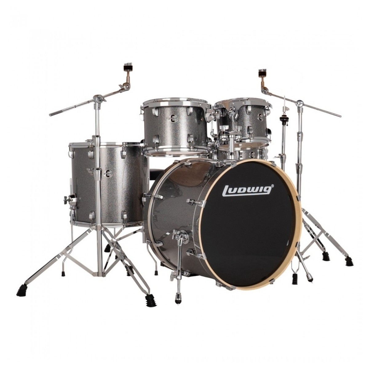 Ludwig Evolution 22 5pc Drum Kit Platinum