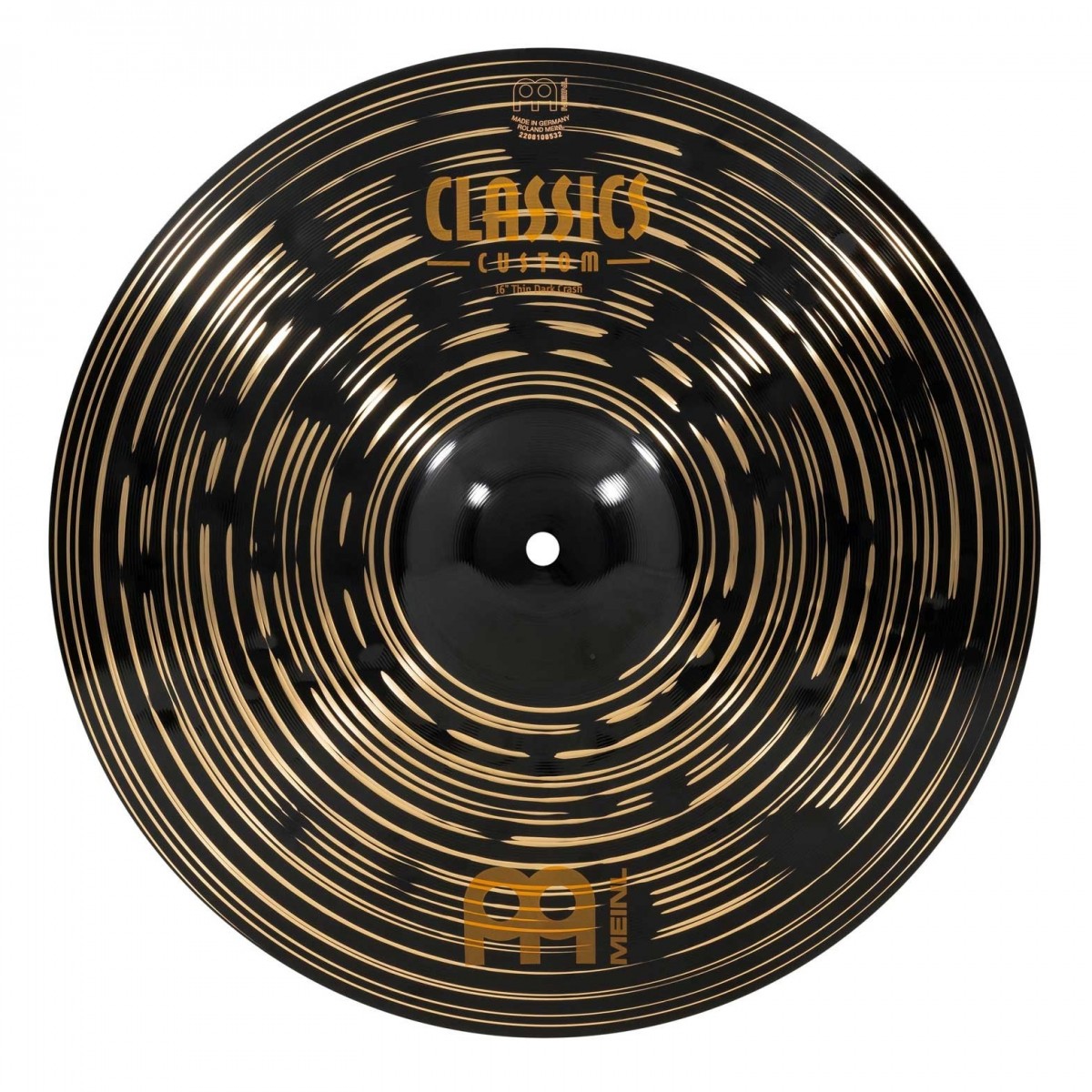Meinl Classics Custom Dark 16" Thin Crash