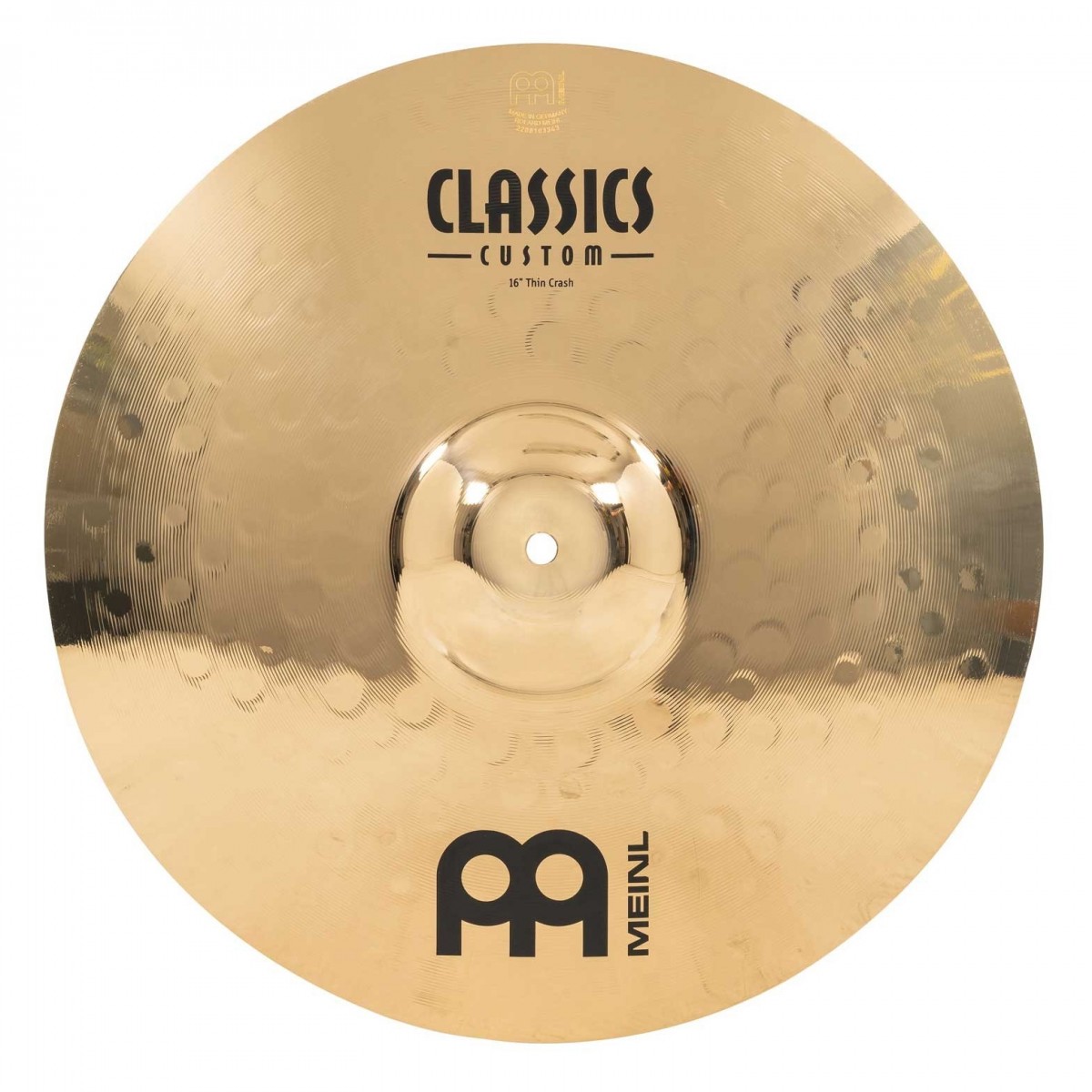 Meinl Classics Custom 16" Thin Crash
