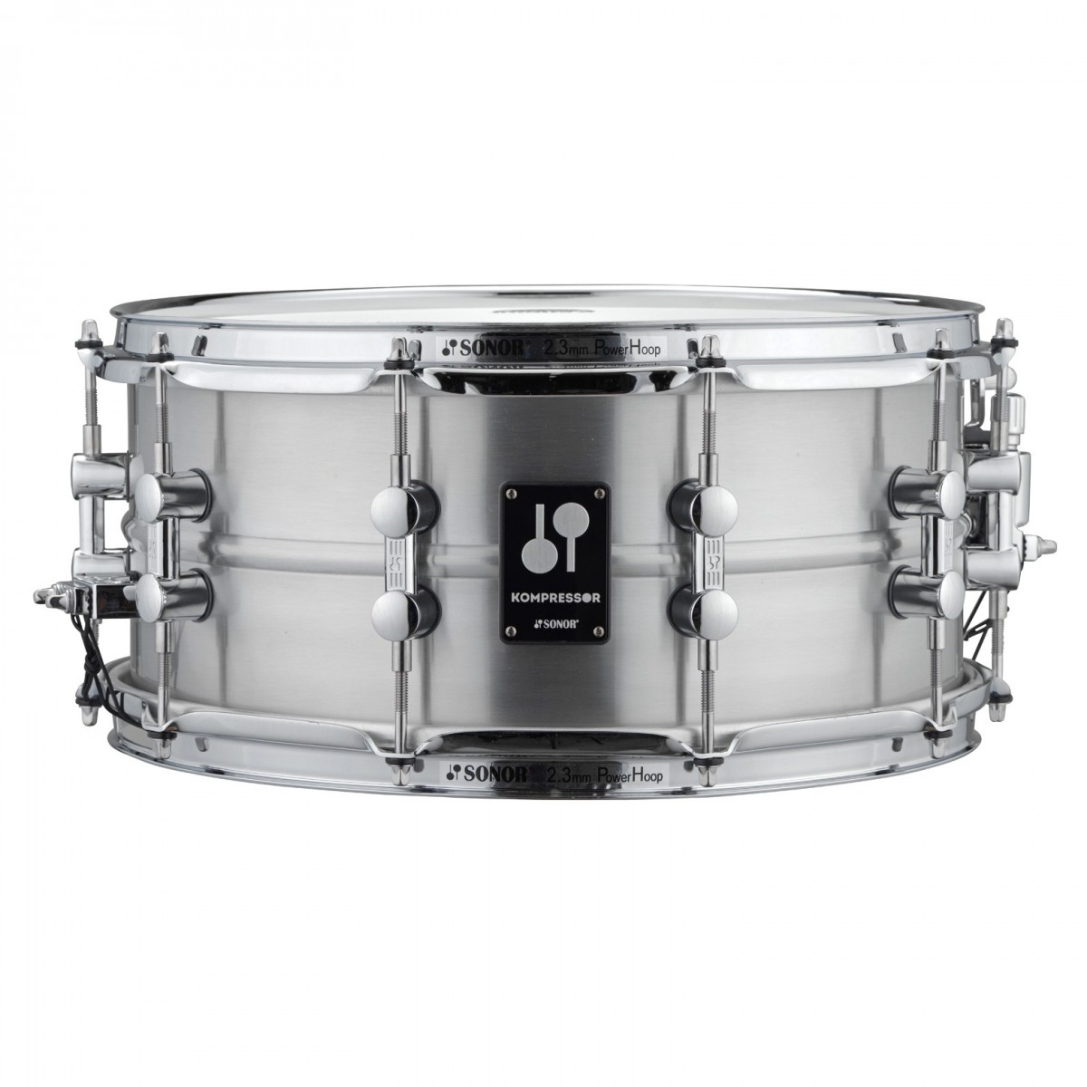 Sonor Kompressor 14 x 6.5 Polished Aluminium Snare Drum