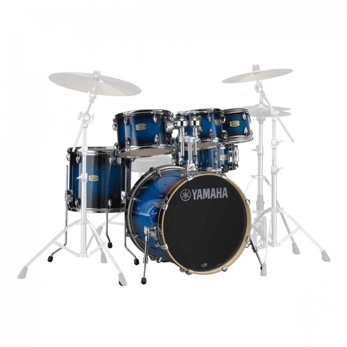 Yamaha Stage Custom Birch 22 6pc Shell Pack Deep Blue Sunburst