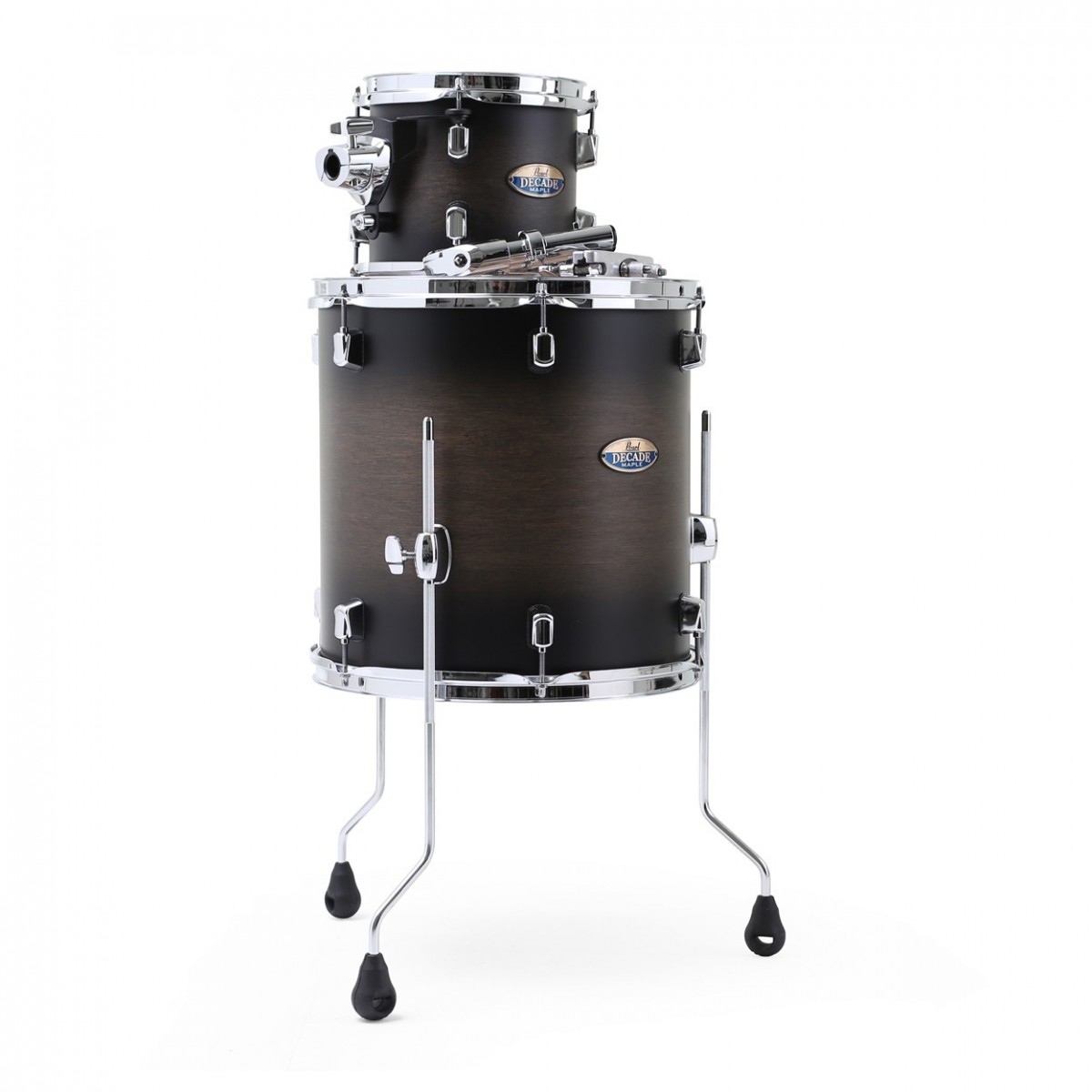 Pearl Decade Maple 8 & 14 Add-on Pack Satin Black Burst