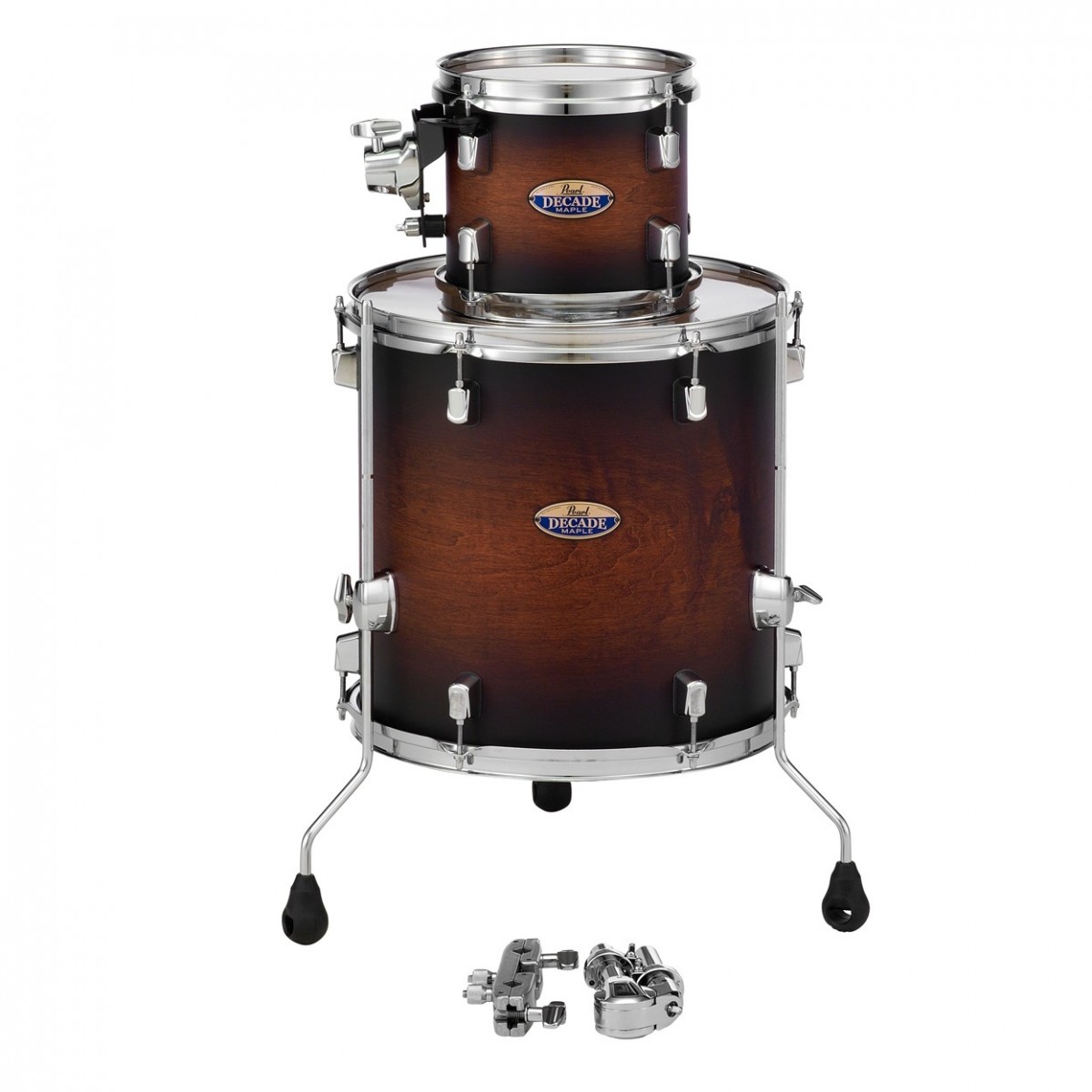 Pearl Decade Maple 8 & 14 Add-on Pack Satin Brown Burst
