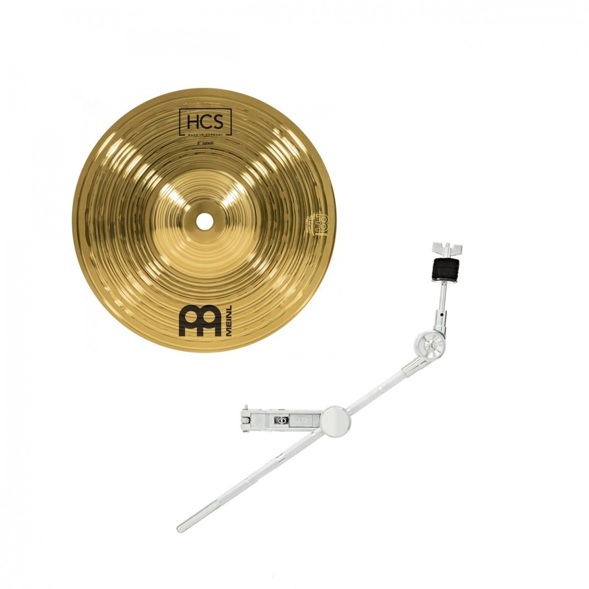 Meinl HCS 8 Splash Cymbal & Grabber Arm