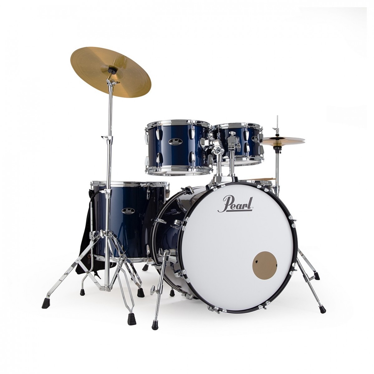Pearl Roadshow 5pc USA Fusion Drum Kit w/Sabian Cymbals Royal Blue