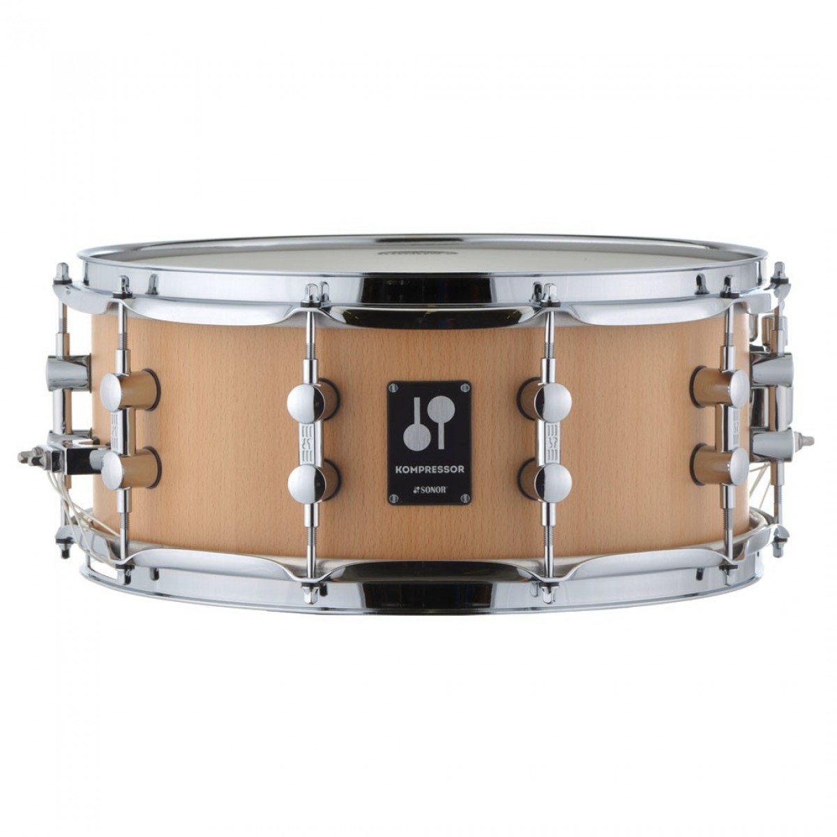 Sonor Kompressor 14 x 6" Natural Beech Snare Drum