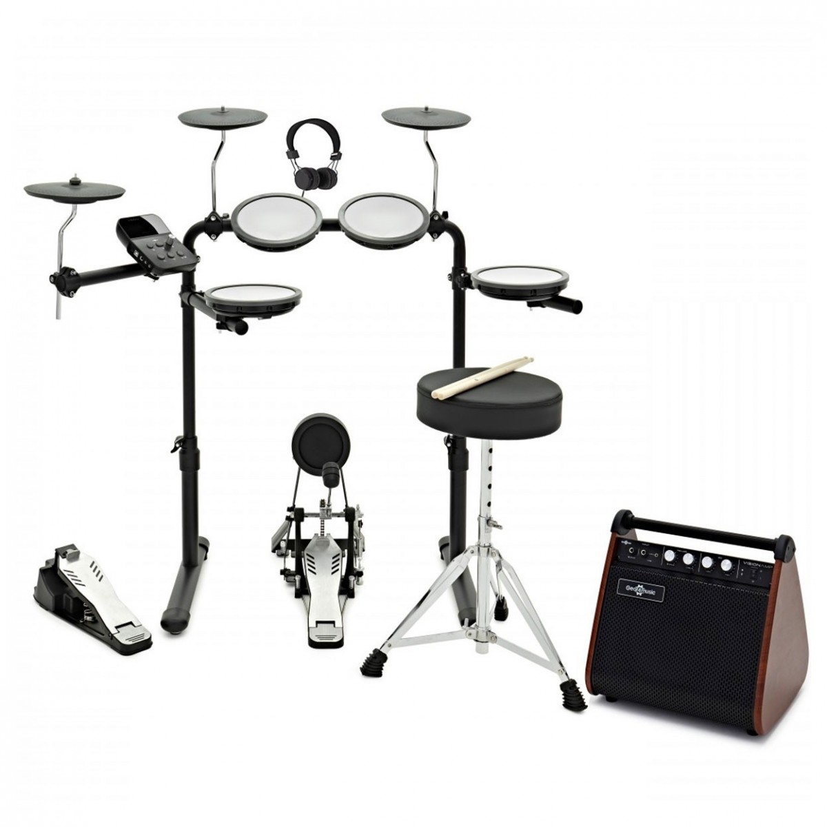 VISIONDRUM+ Electronic Drum Kit Amp Pack