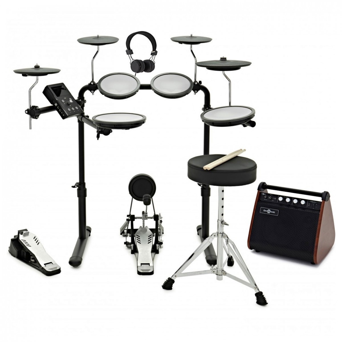 VISIONDRUM-PRO Electronic Drum Kit Amp Pack