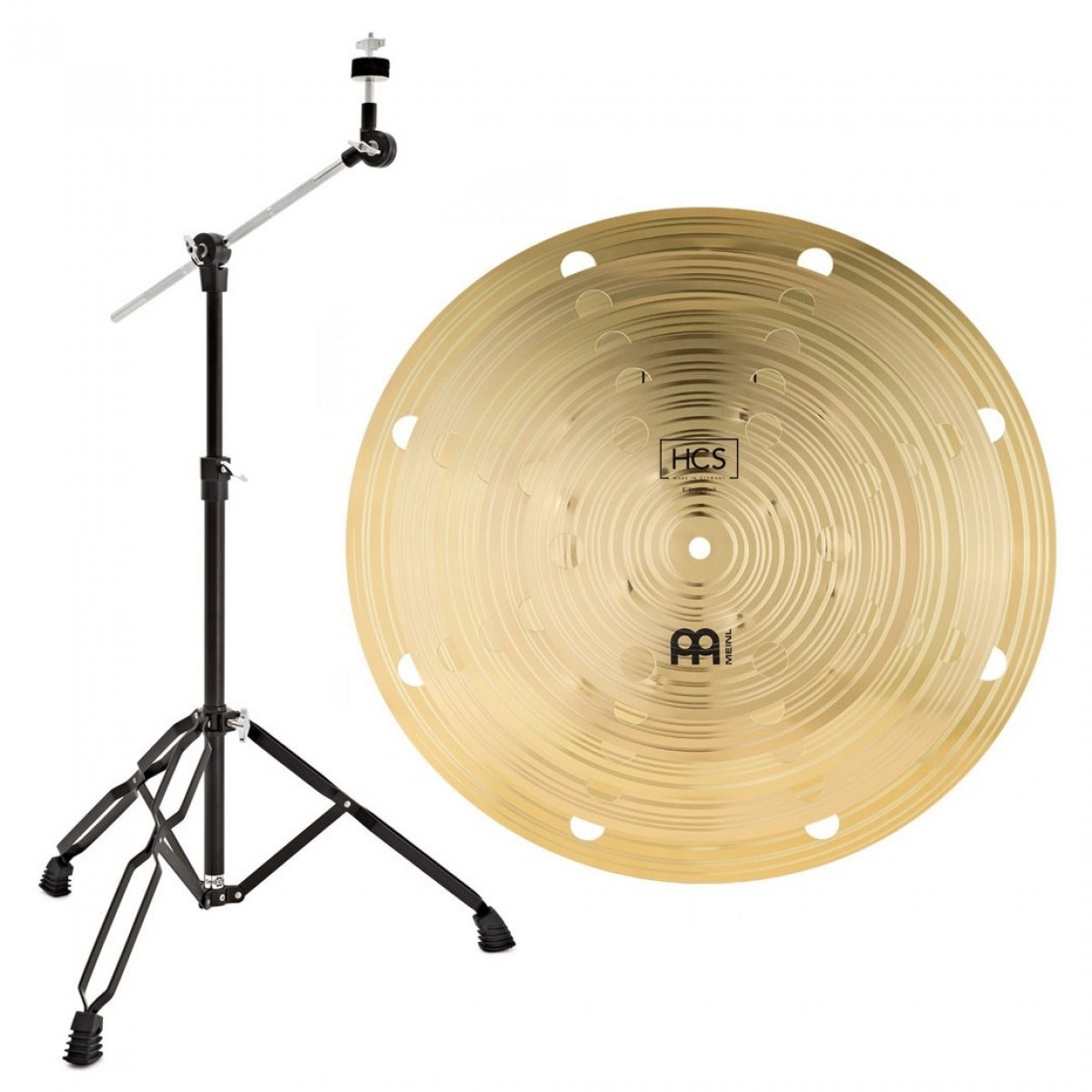 Meinl HCS 5 Piece Smack Stack & Boom Arm Cymbal Stand