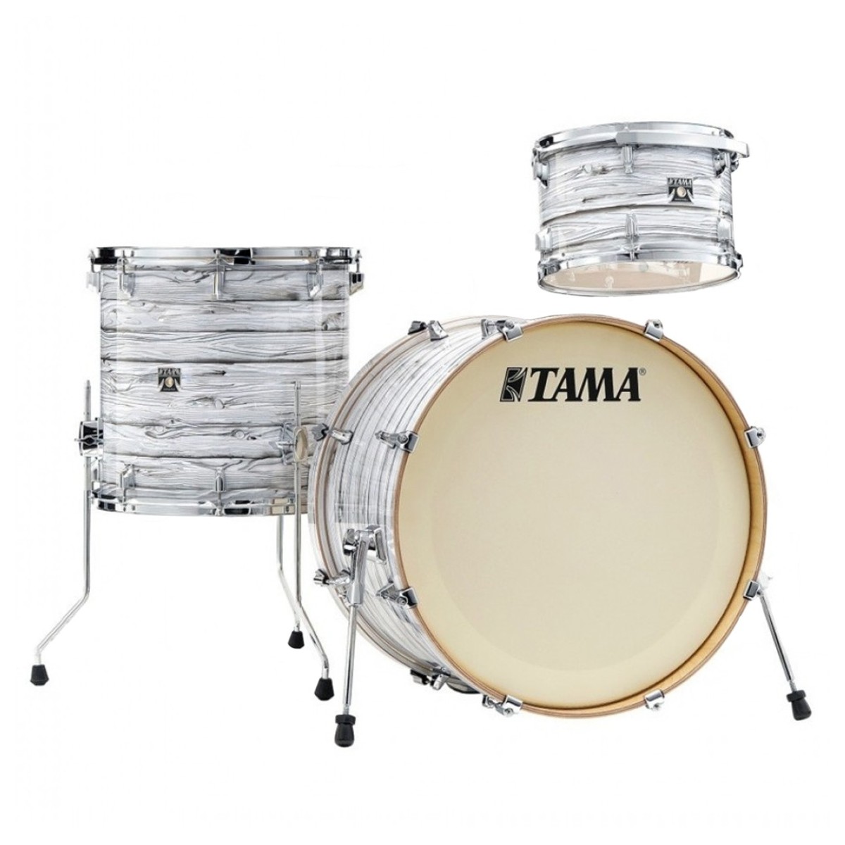 Tama Superstar Classic 22 3pc Shell Pack Ice Ash Wrap