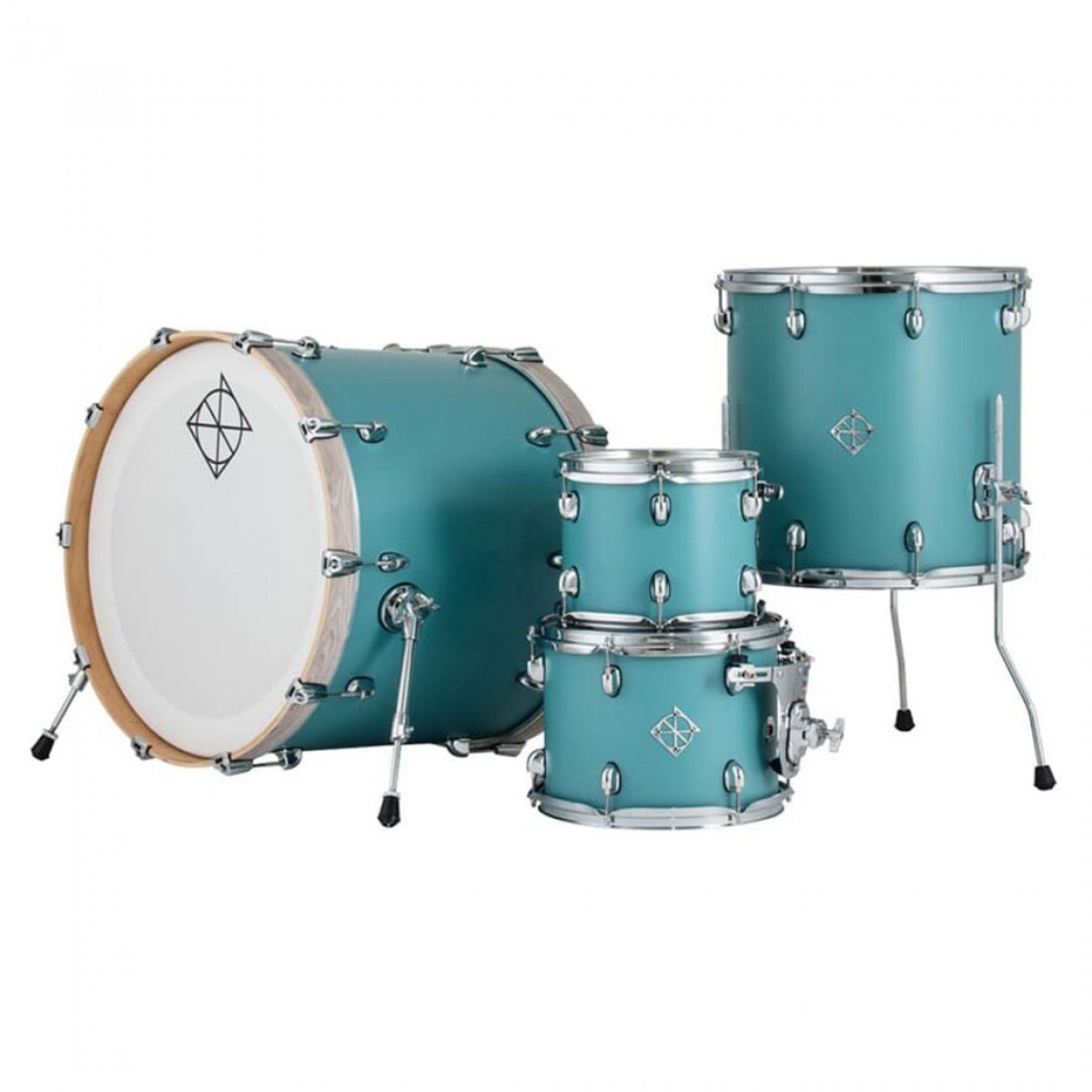 Dixon Cornerstone Hybrid 22 4pc Shell Pack Satin Quetzal Blue