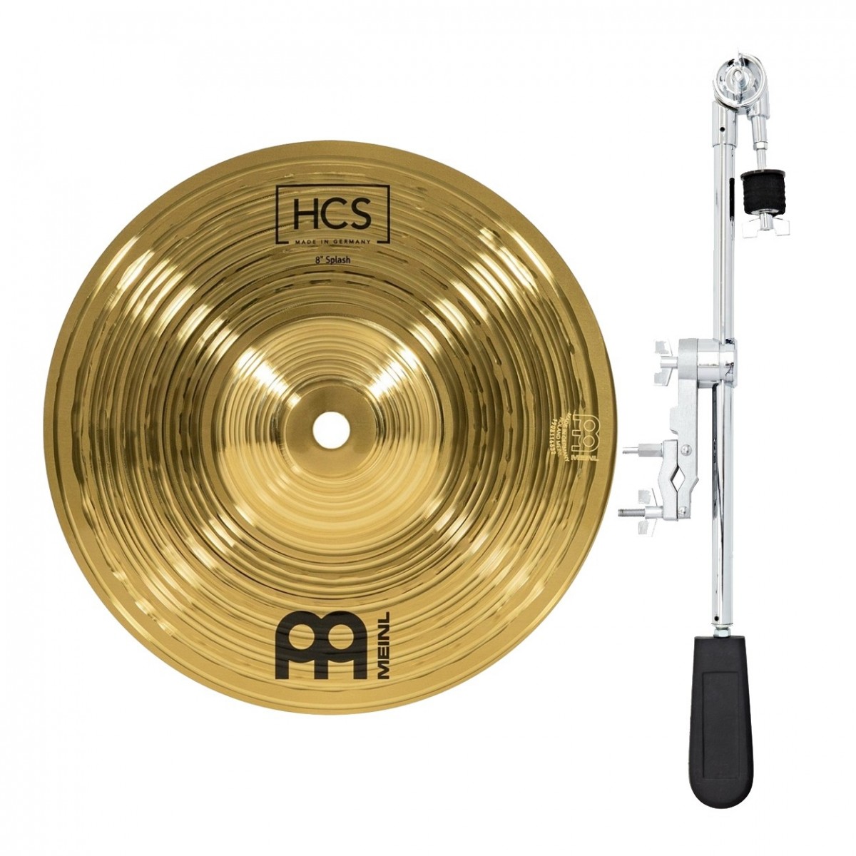 Meinl HCS 8 Splash & Deluxe Weighted Cymbal Grabber Arm