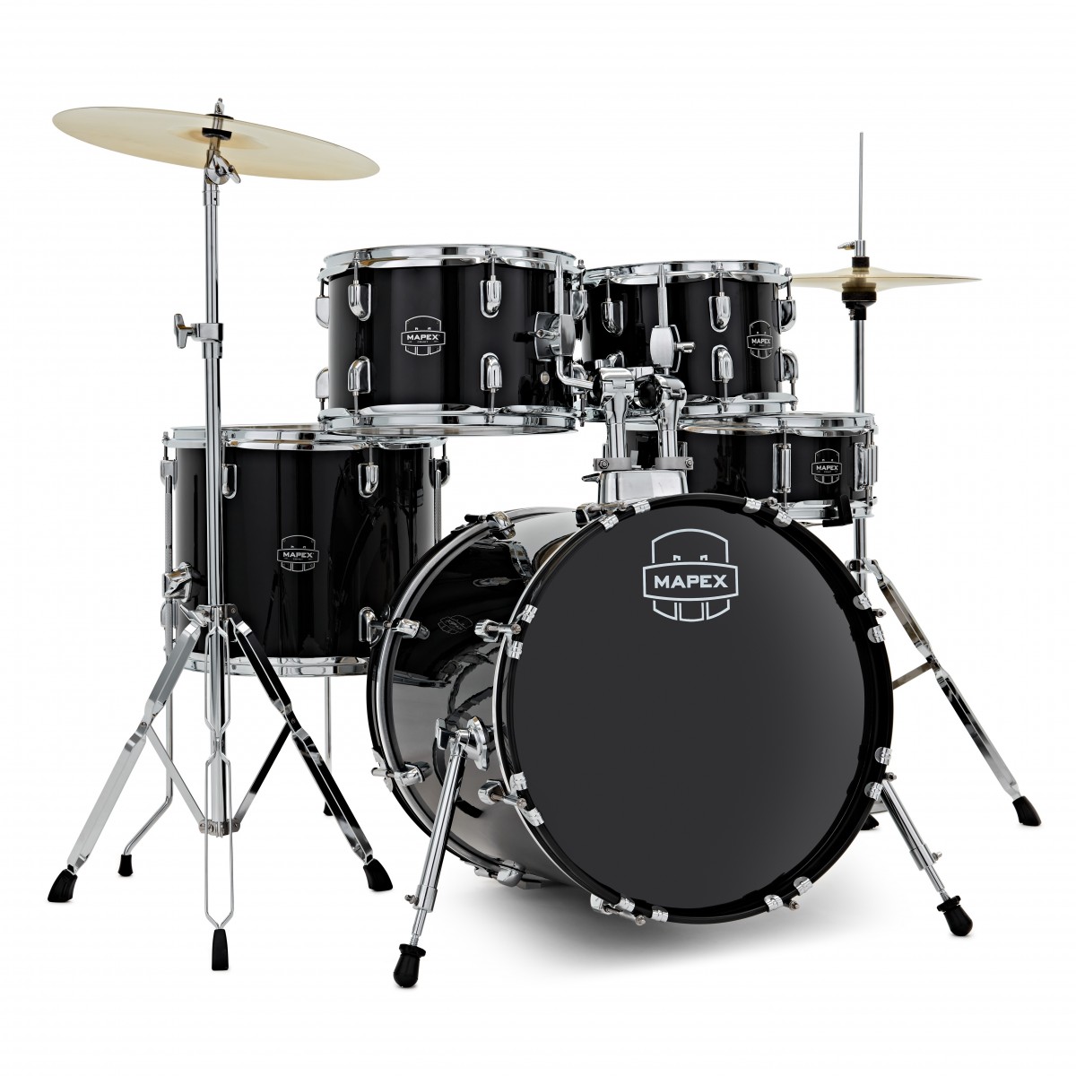 Mapex Comet Series Compact 18 Drum Kit Dark Black