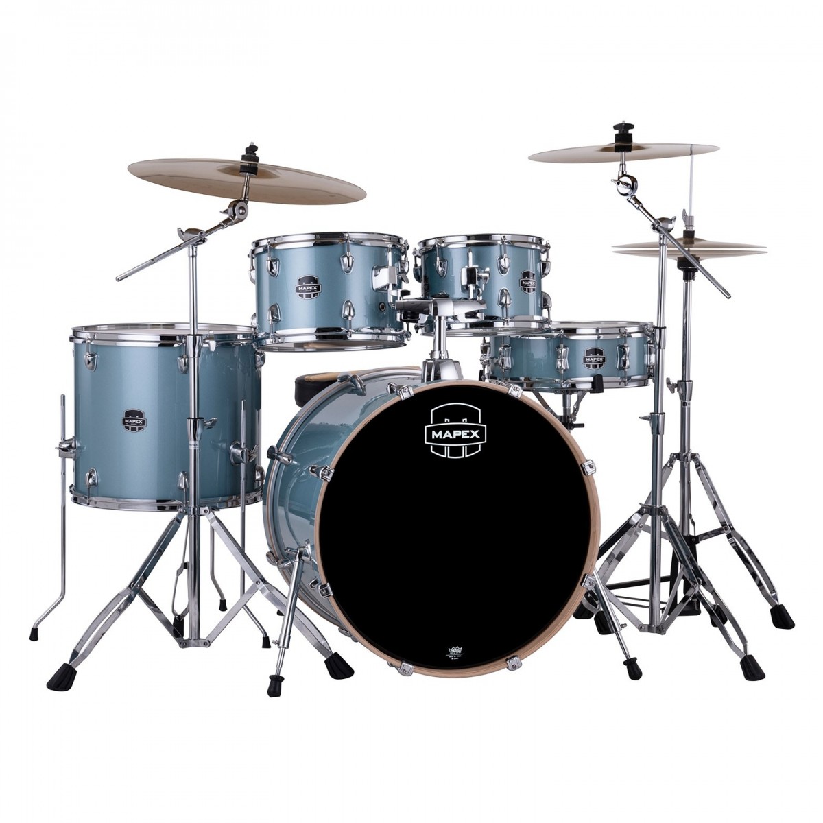 Mapex Venus 22 5pc Drum Kit Aqua Blue Sparkle