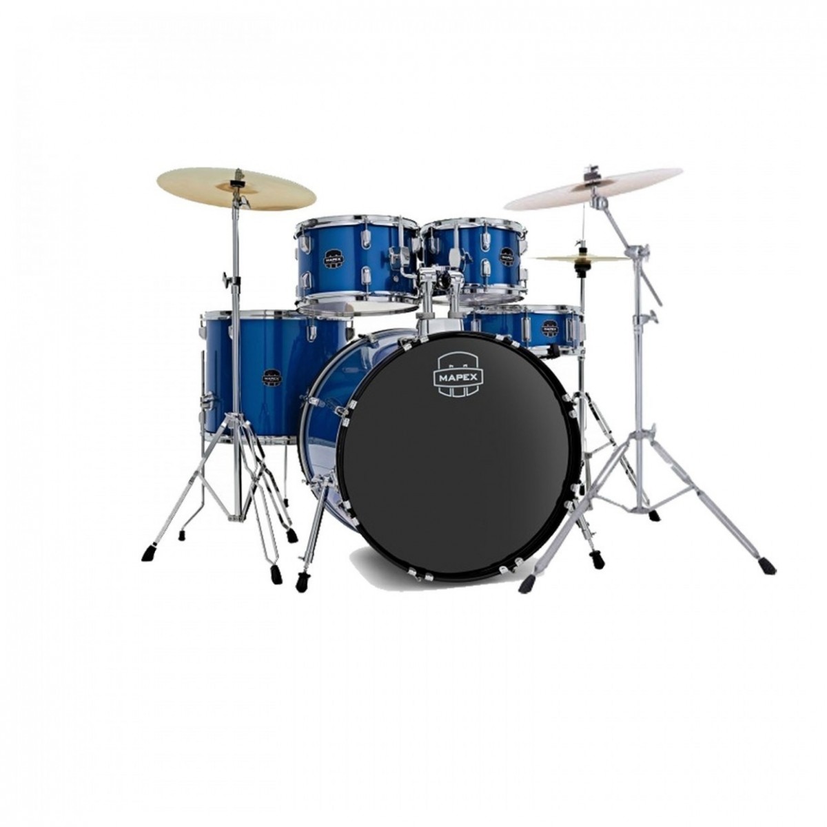 Mapex Comet Series 22 Drum Kit Indigo Blue w/Ride Cymbal