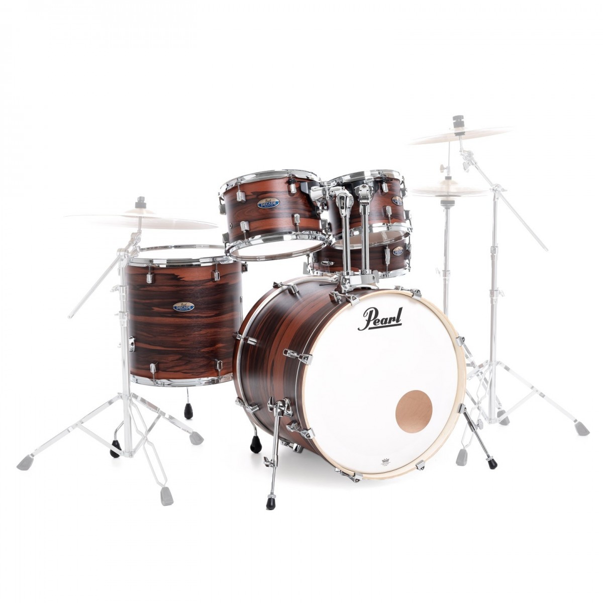 Pearl Decade Maple 22 Am Fusion Shell Pack Matte Dark Walnut