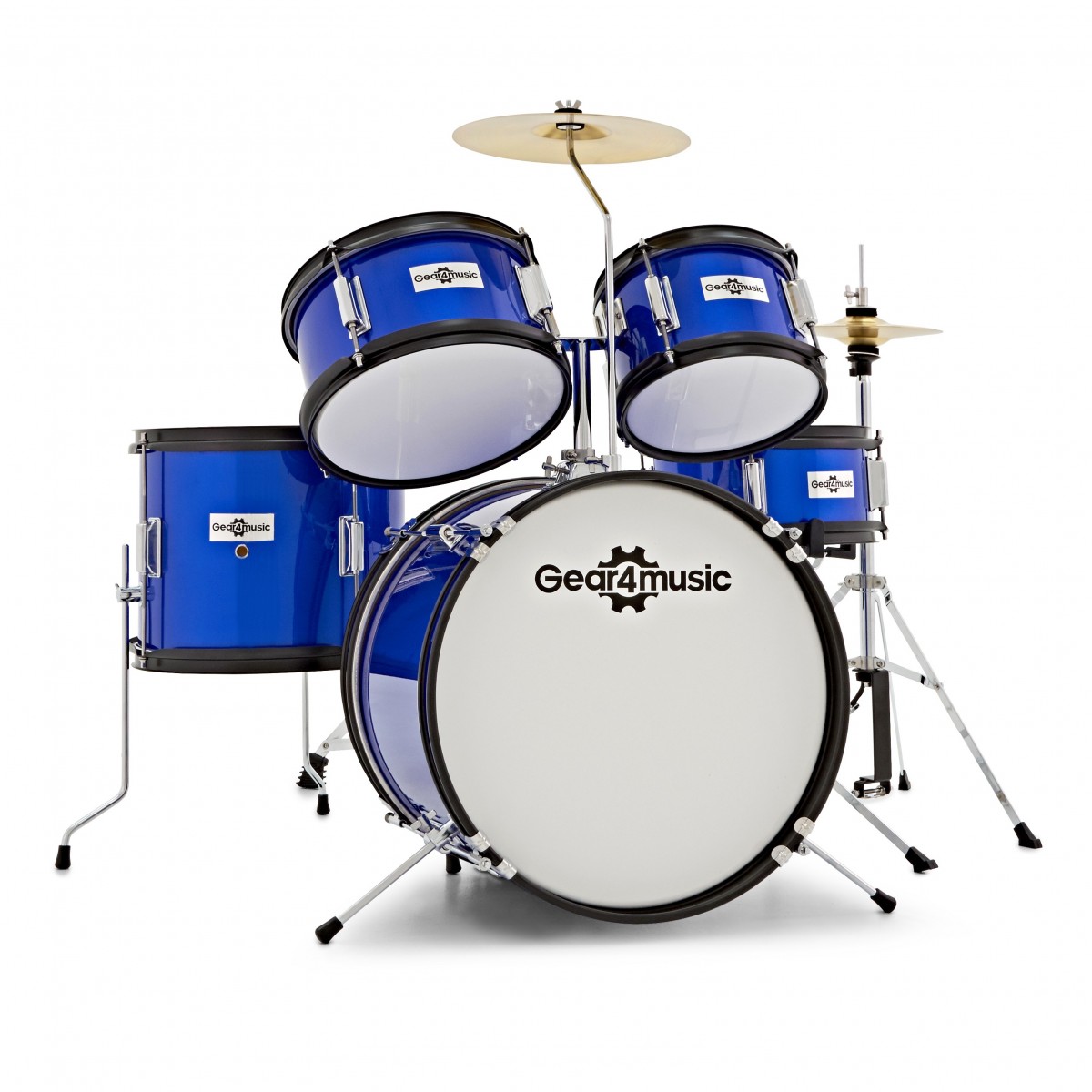 Junior 5 Piece Drum Kit Blue