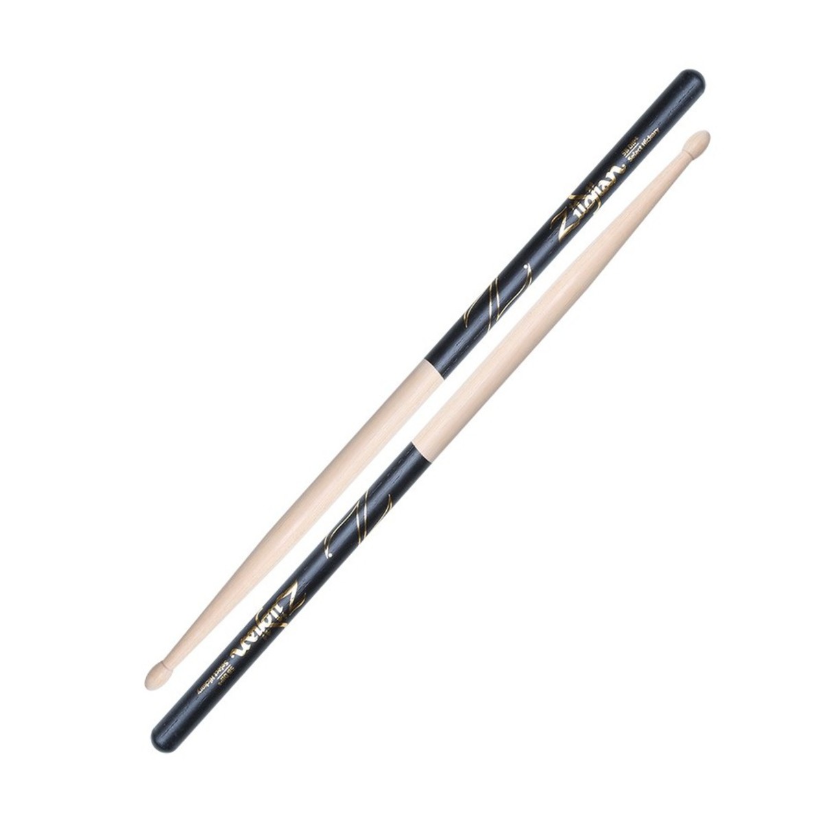 Zildjian 5B Wood Tip Black Dip Drumsticks