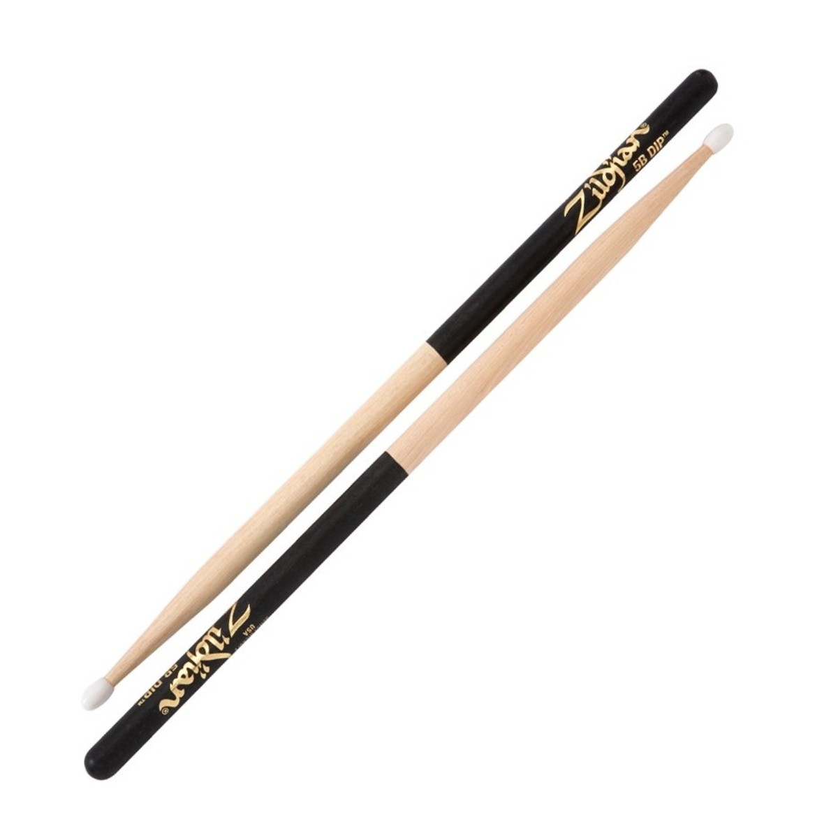 Zildjian 5B Nylon Tip Black Dip Drumsticks