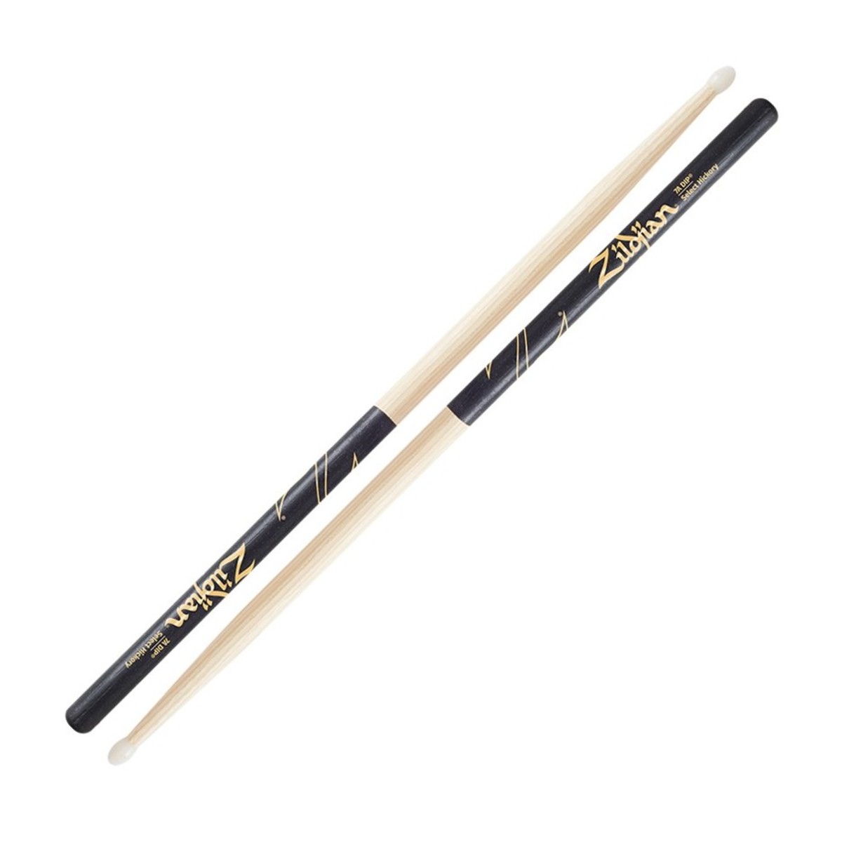 Zildjian 7A Nylon Tip Black Dip Drumsticks