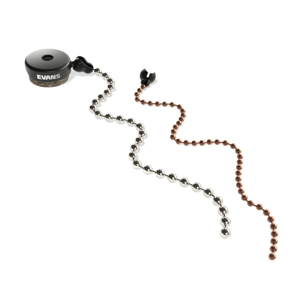 Evans EVCYMSZ1 Cymbal Sizzler 2 Chain Pack