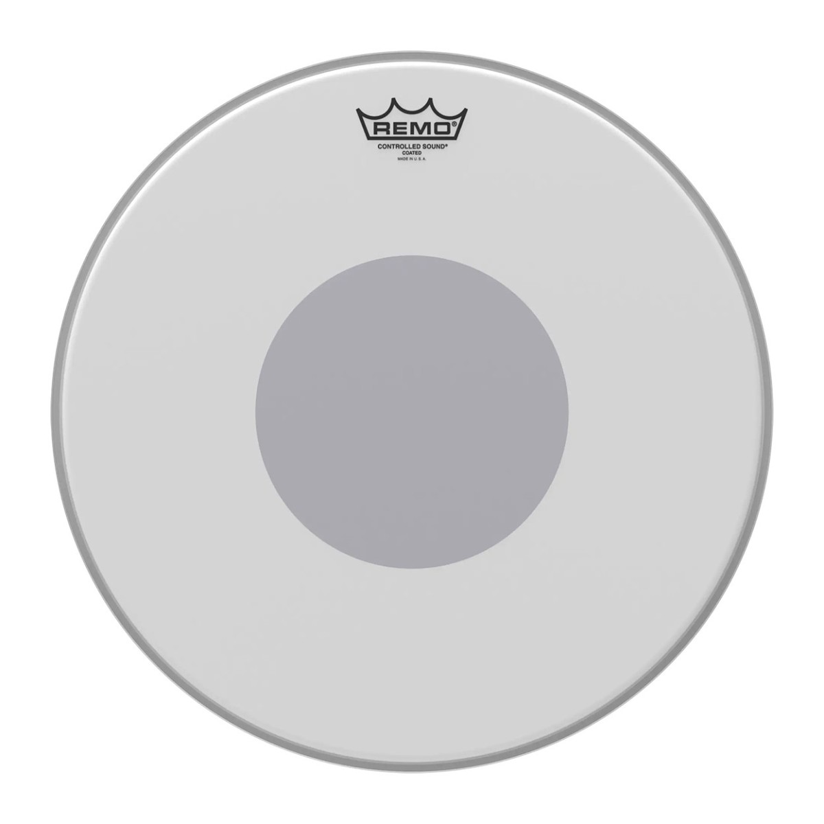 Remo 16" Control Sound Coated Black Dot Drum Head