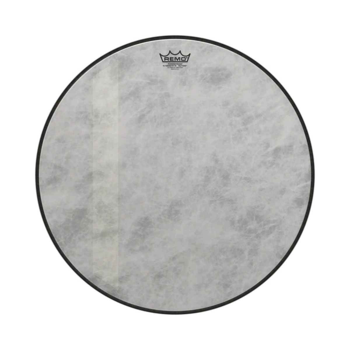 Remo 22" Powerstroke 3 Fiberskyn Diplomat Felt Tone Bass Drum Head