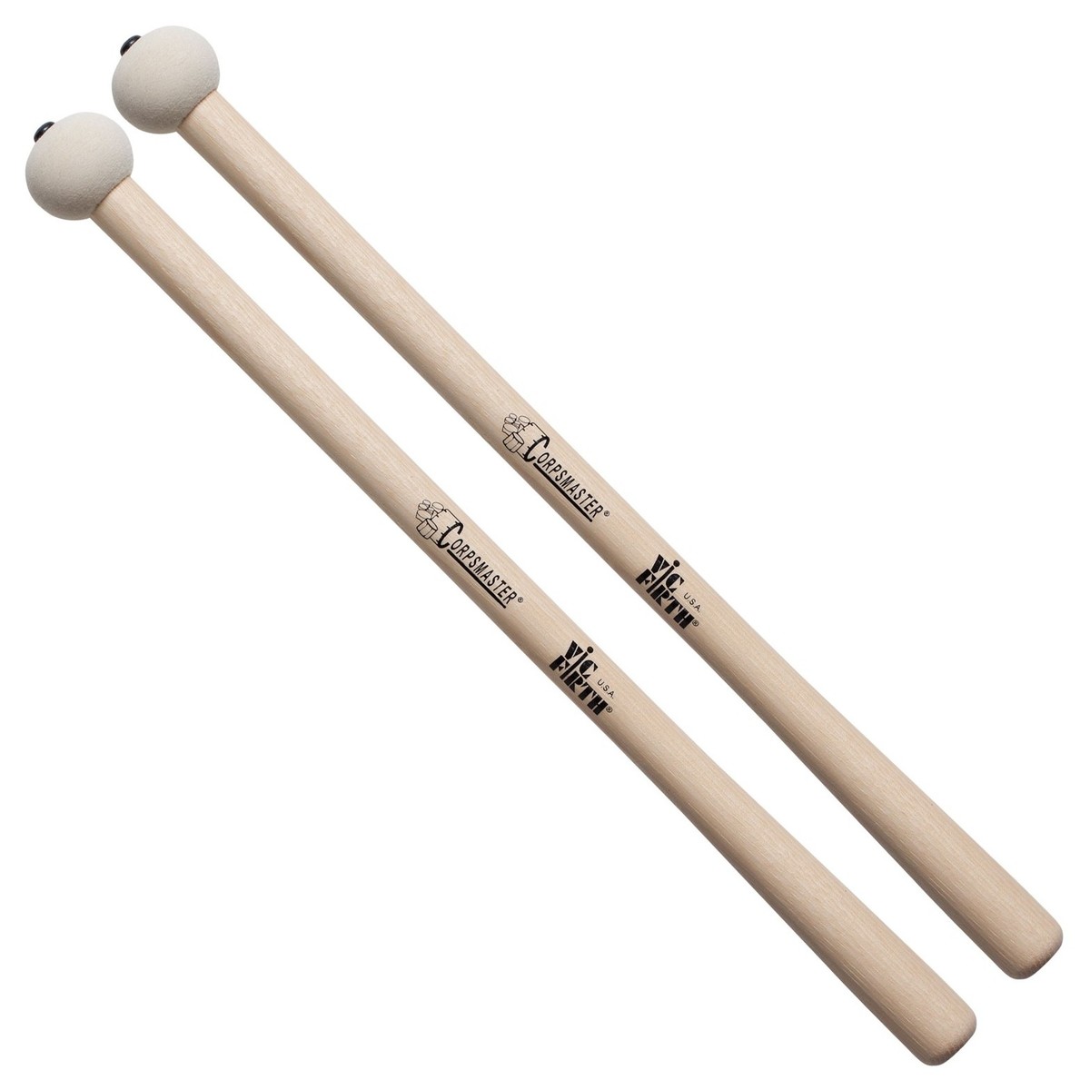 Vic Firth Corpsmaster Bass Mallet Medium Head Hard