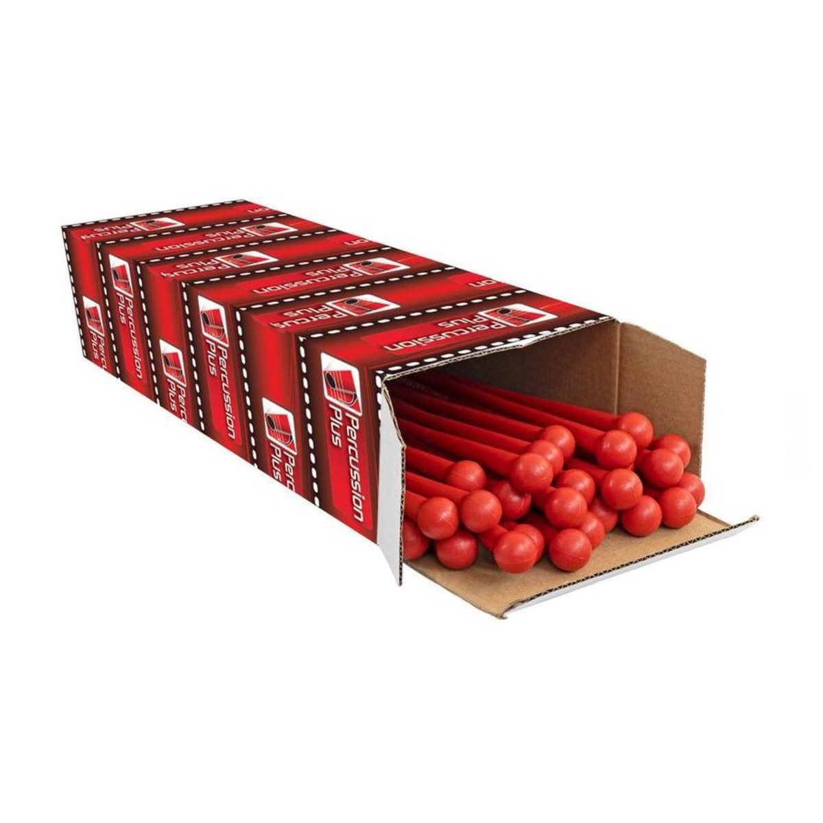 Percussion Plus Hard Plastic One Piece Beaters Box of 25