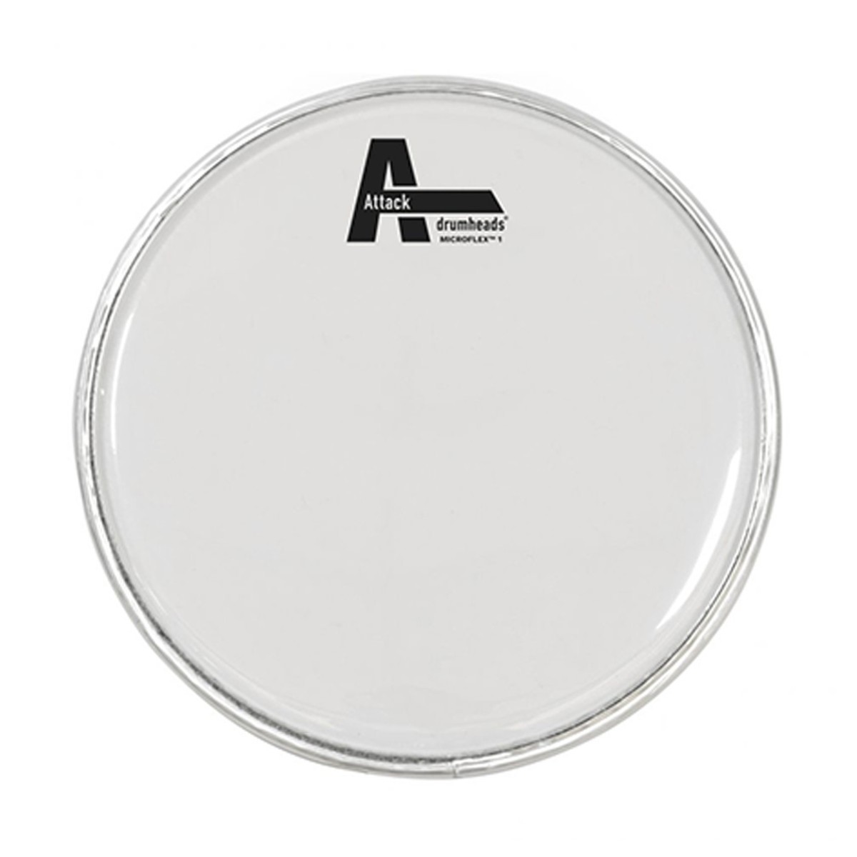 Attack 10" MicroFlex1 1Ply Clear Drum Head