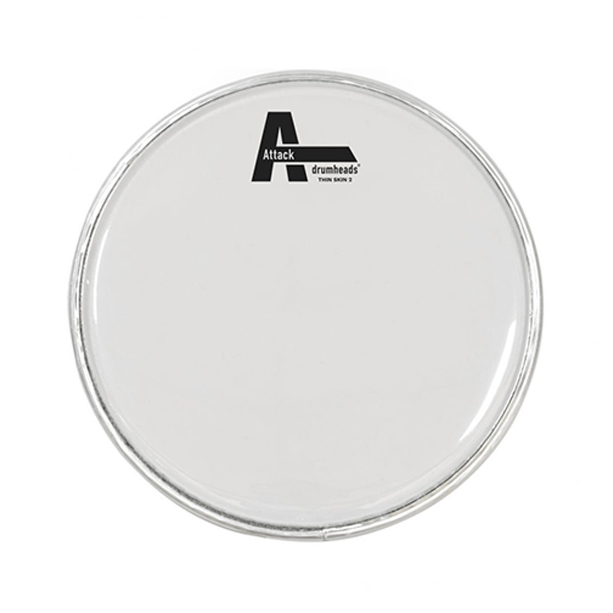 Attack 10" ThinSkin2 2Ply Medium Thin Clear Drum Head